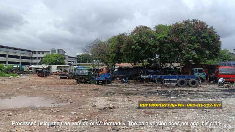 dijual tanah jl yos sudarso sungai