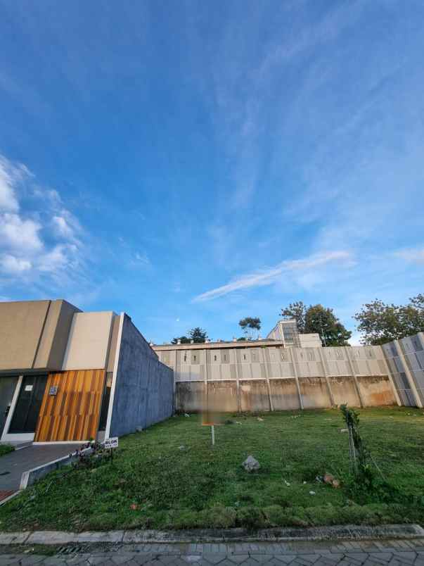 dijual tanah kavling di cluster uville bintaro jaya