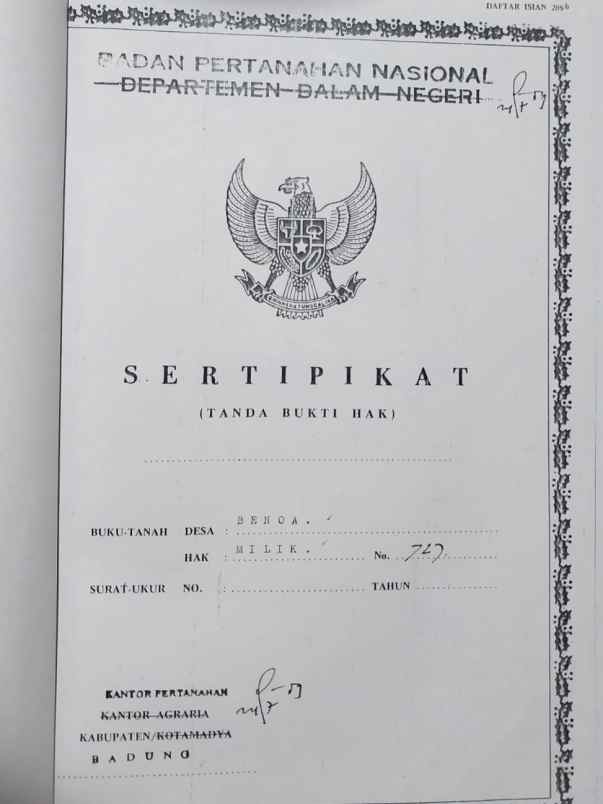 dijual tanah nusa dua