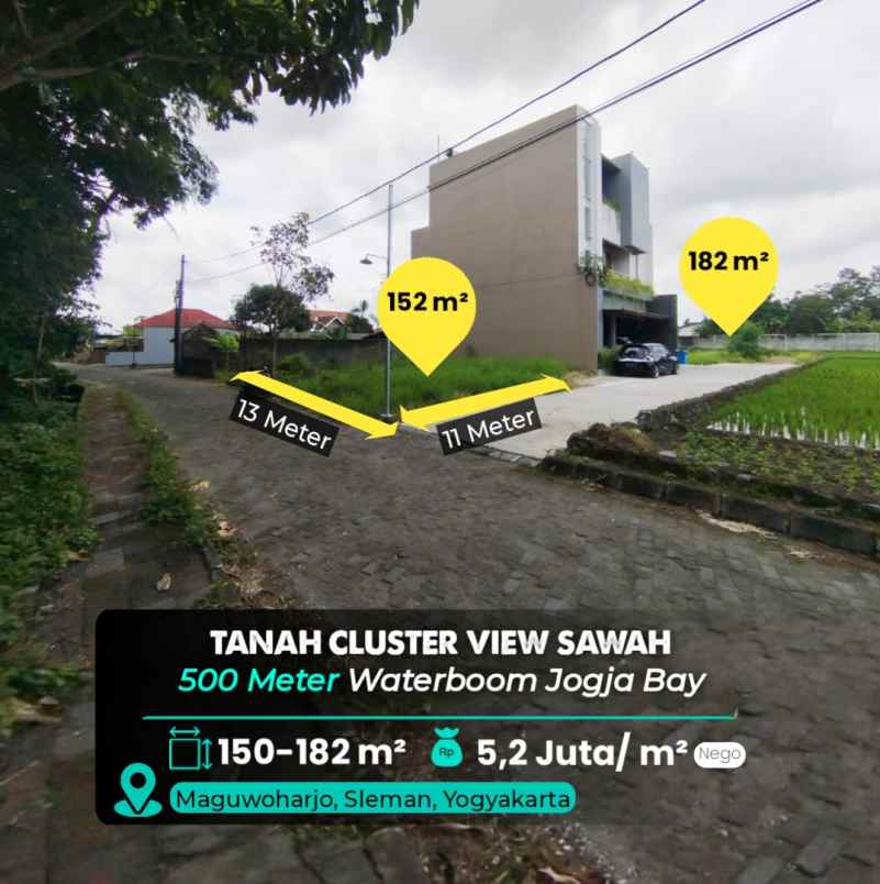 dijual tanah stadion