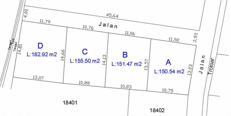 dijual tanah stadion