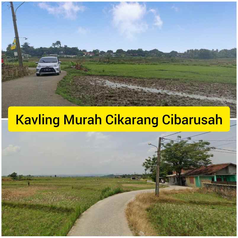 dijual tanah sukamanah cibarusah