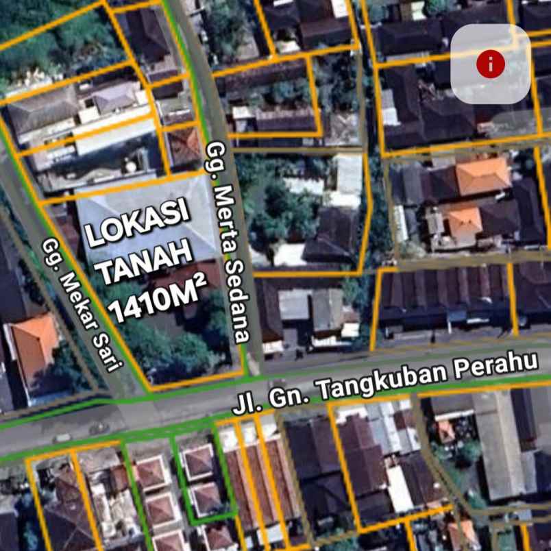 dijual tanah teuku umar barat