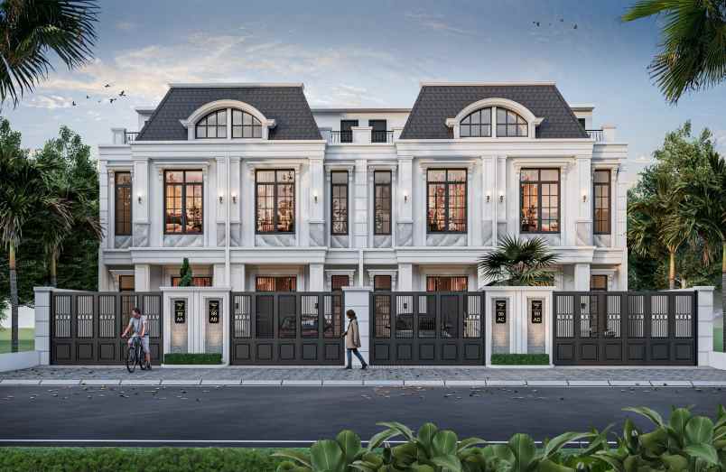 dijual villa cemara village 2 jalan