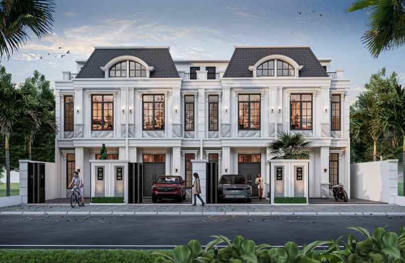 dijual villa cemara village 2 jalan