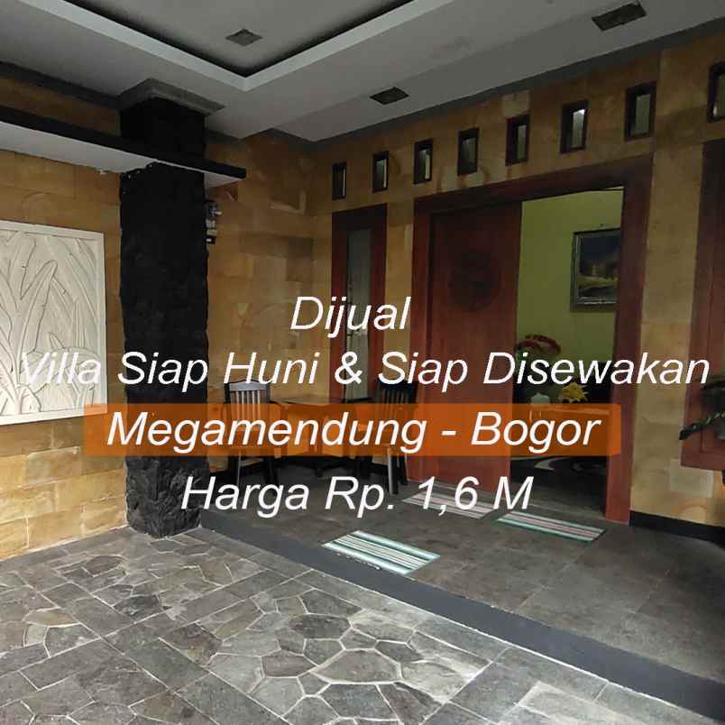 dijual villa desa pasir angin kec