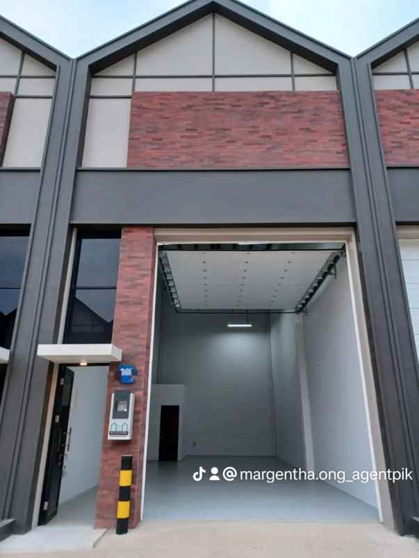 gudang bizpark pik2 2 unit gandeng