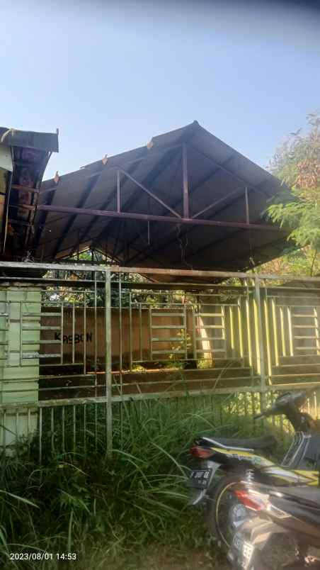 gudang lt 330 m2 setu bekasi