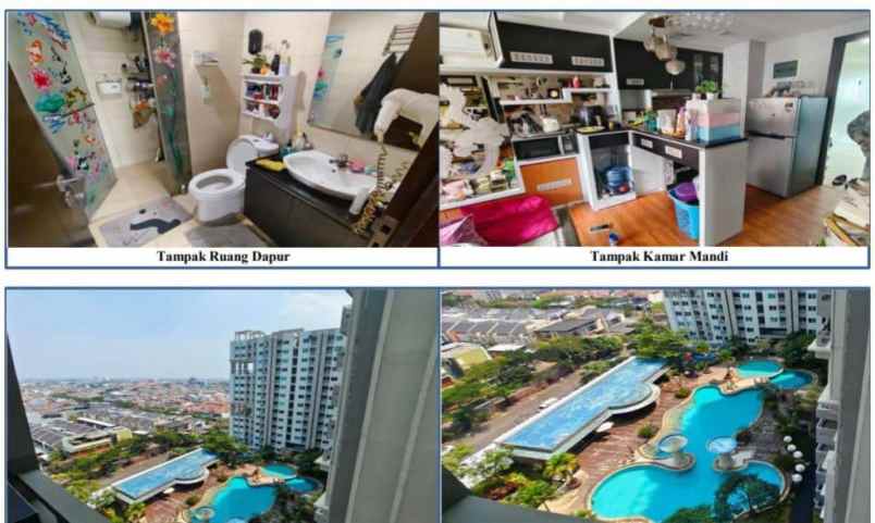 jual apartemen fullfurnished sky terrace jak bar