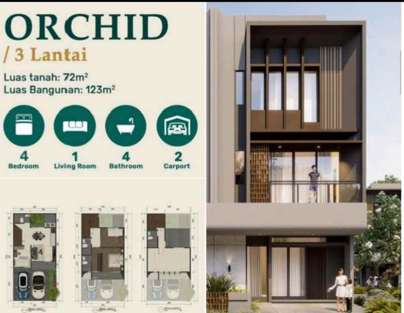 jual rumah cluster emerald nempel gading serpong