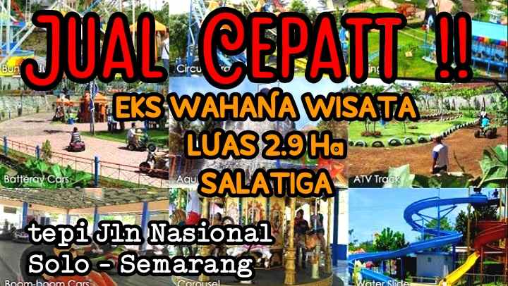 lahan 2 9ha tepi jl nasional salatiga kota 3 5jt m2