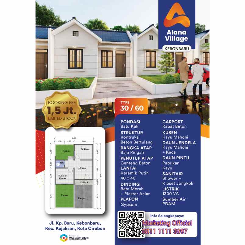 perumahan alana village cirebon kebon baru