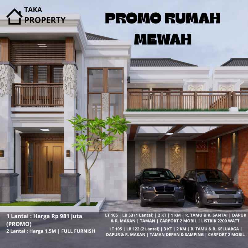 promo rumah mewah di kawasan elit