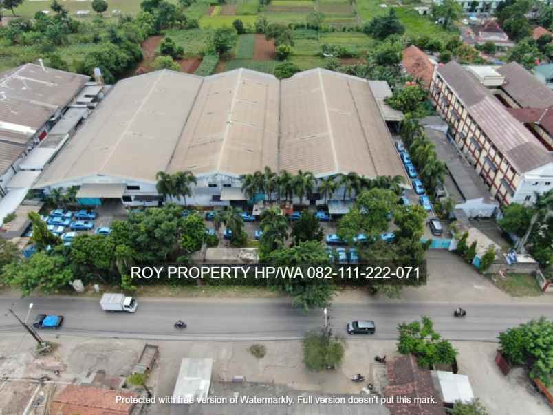 ruko gudang kantor jl raya karawaci legok