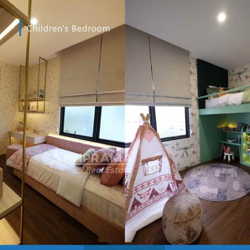 rumah 2 lantai dalam cluster elegant di parung bagor