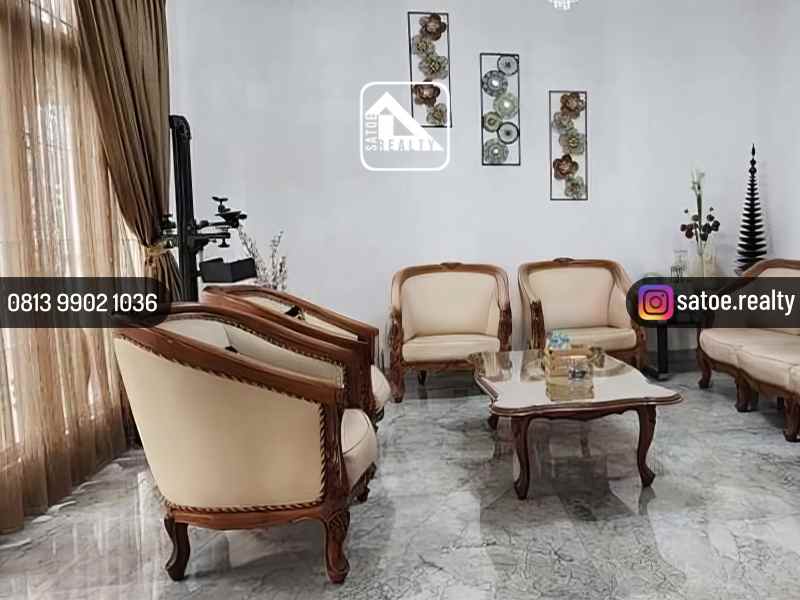 rumah 2 lantai siap huni di area premium pondok indah