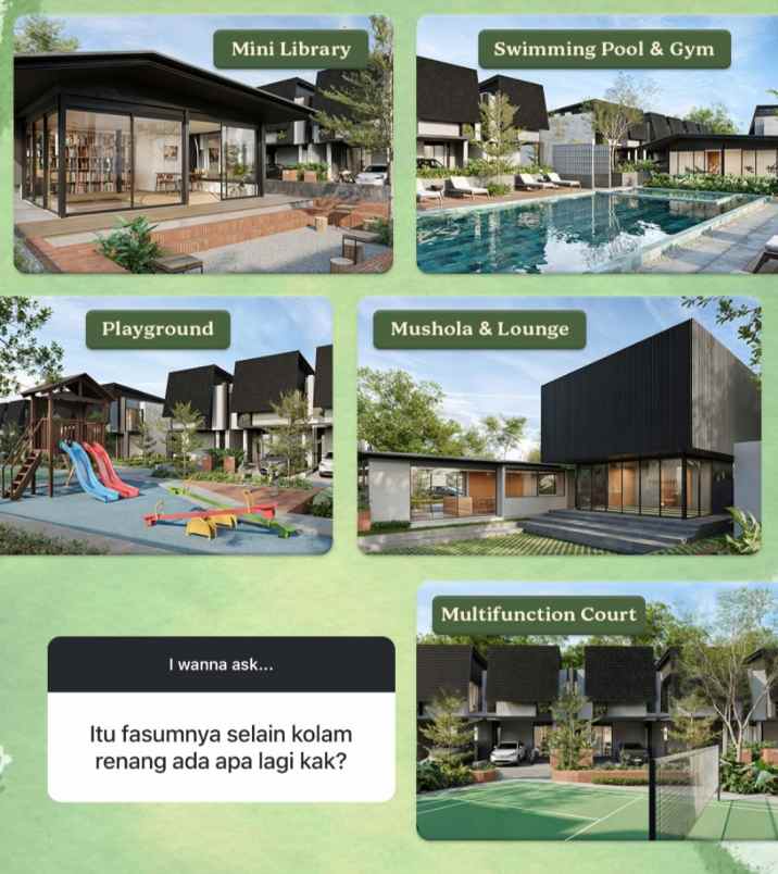 rumah aesthetic 2 lt di ciputat bintaro