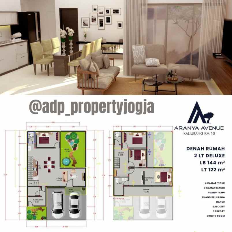 rumah aranya avenue jakal km 10