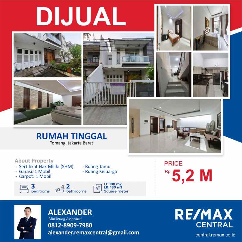 rumah bagus shm tomang jakarta barat