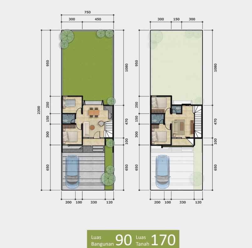 rumah cibadak tanah sereal bogor