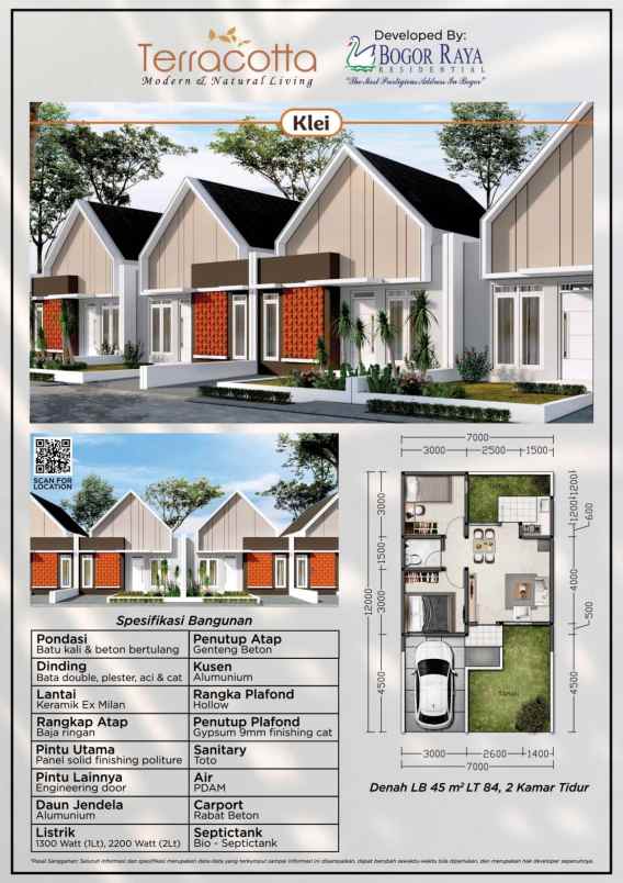 rumah cicilan 5 jutaan dikota bogor dekat akses tol