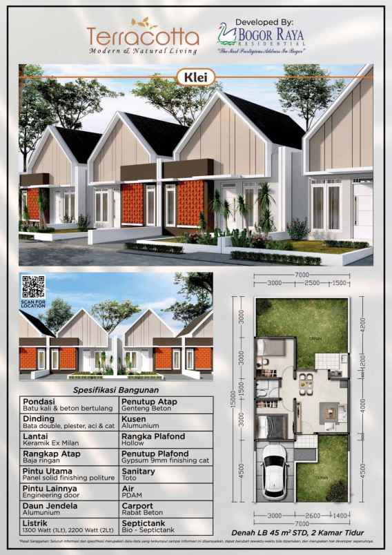 rumah cicilan 5 jutaan dikota bogor dekat akses tol