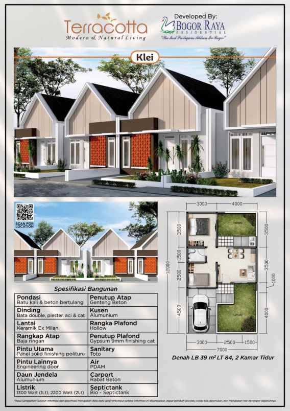 rumah cicilan 5 jutaan dikota bogor dekat akses tol