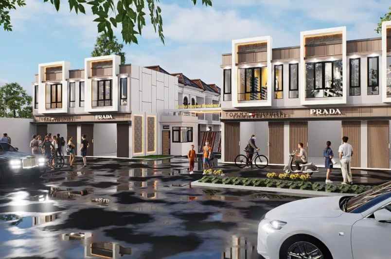 rumah dengan akses strategis dekat ke mana2 depok