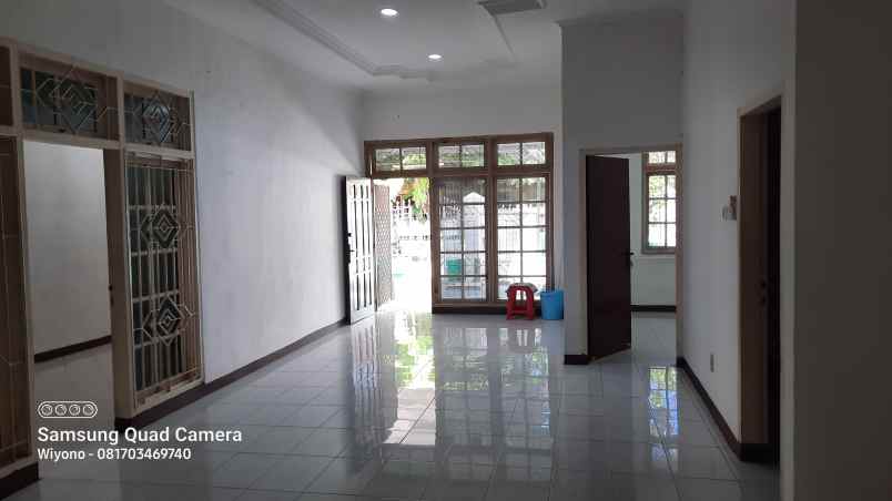 rumah dharmahusada indah siap huni hitung tanah