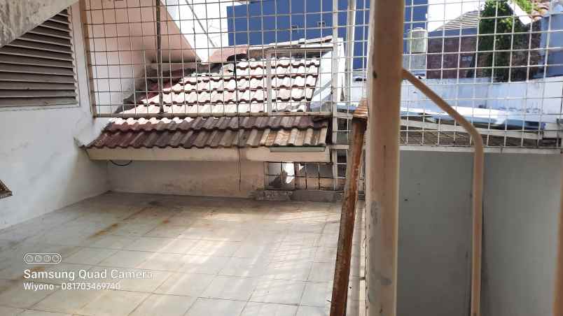 rumah dharmahusada indah siap huni hitung tanah