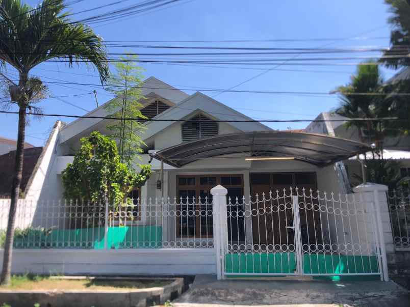 rumah dharmahusada indah siap huni hitung tanah