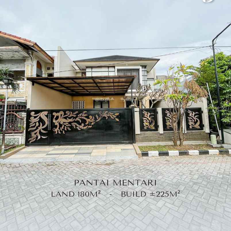 rumah dijual di perumahan pantai mentari surabaya