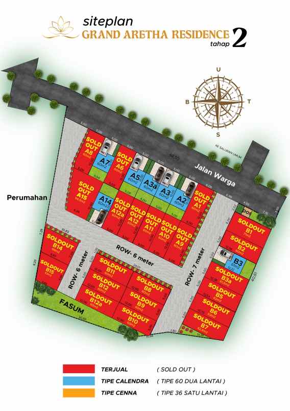 rumah dijual dua lantai di banyumanik semarang