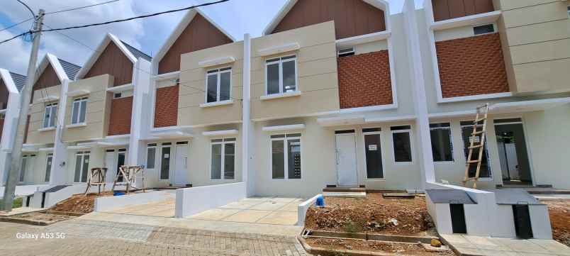 rumah hook di bogor raya residence terracotta