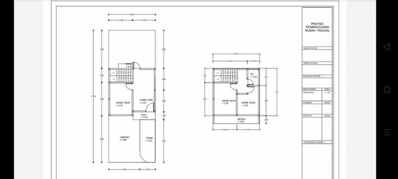 rumah jalan besi jangkang jalan