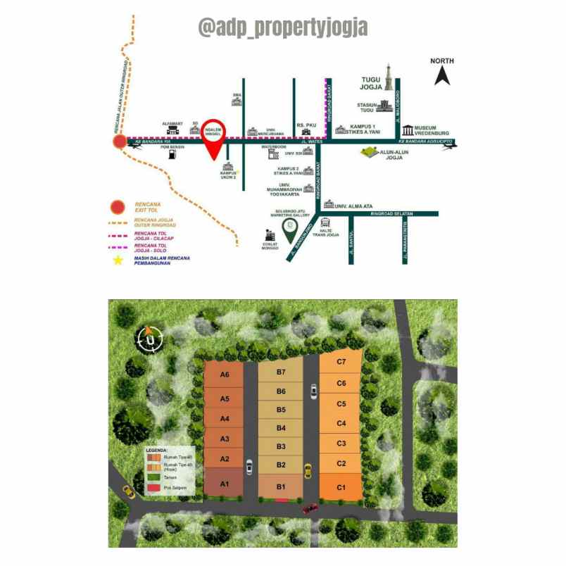 rumah jalan wates km 14 bantul