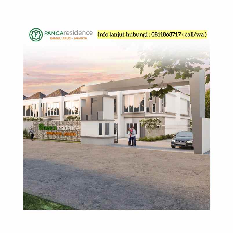 rumah jl bambu petung bambu apus