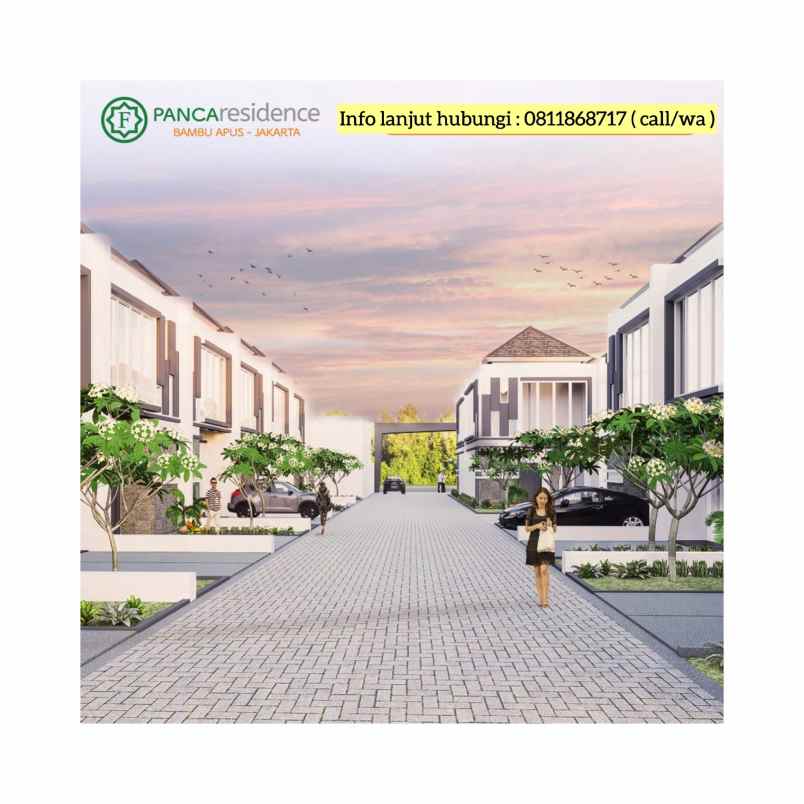 rumah jl bambu petung bambu apus