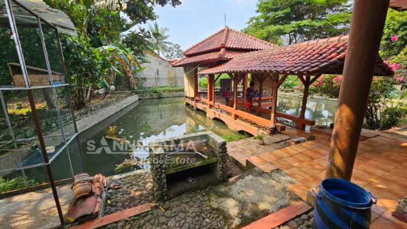 rumah kebun tanah luas di ciampea bogor strsn