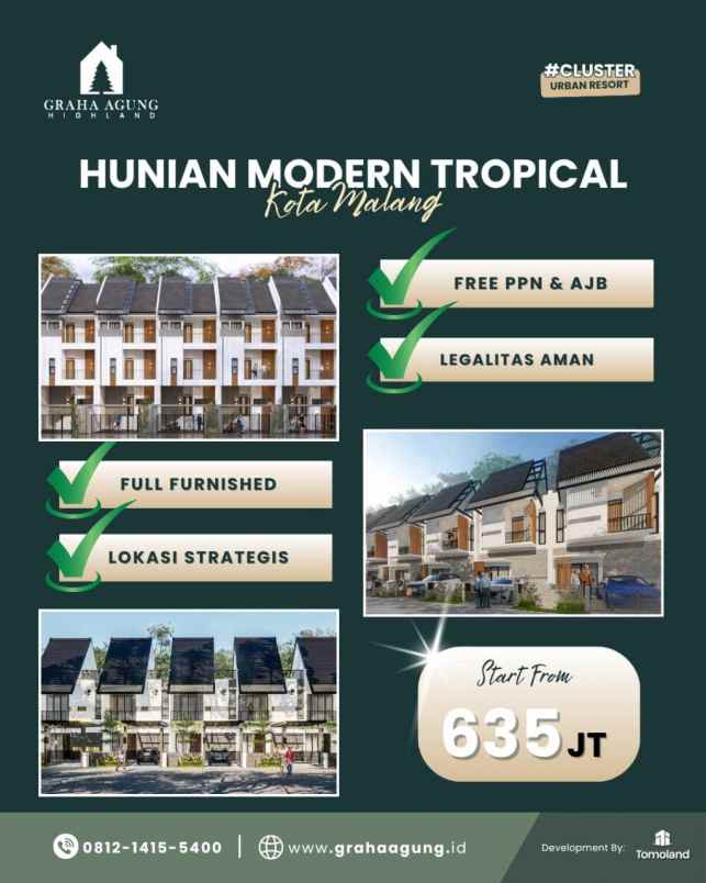 rumah kos dijual malang kota 8 kamar dekat ub harga 1m