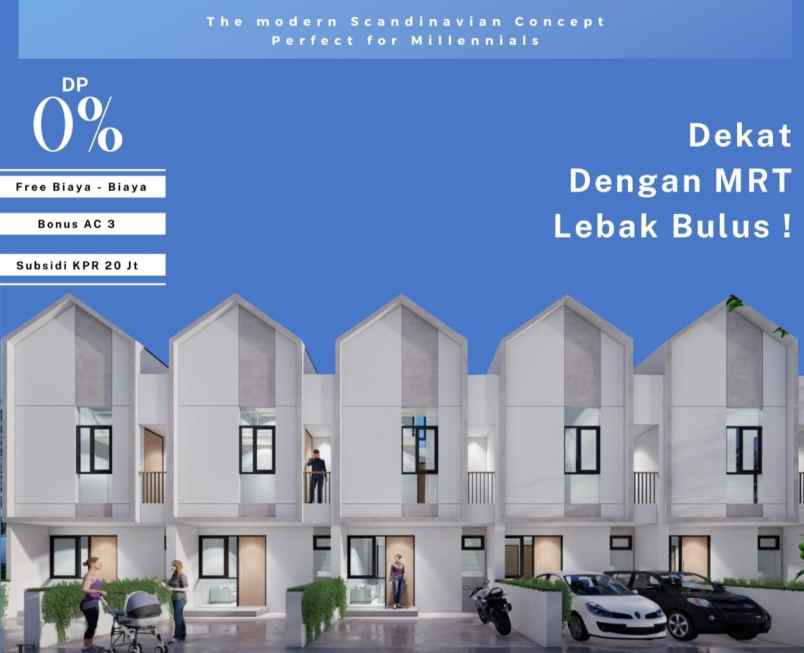 rumah lokasi nempel lebak bulus