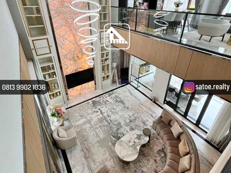 rumah mewah modern di pondok indah jakarta selatan