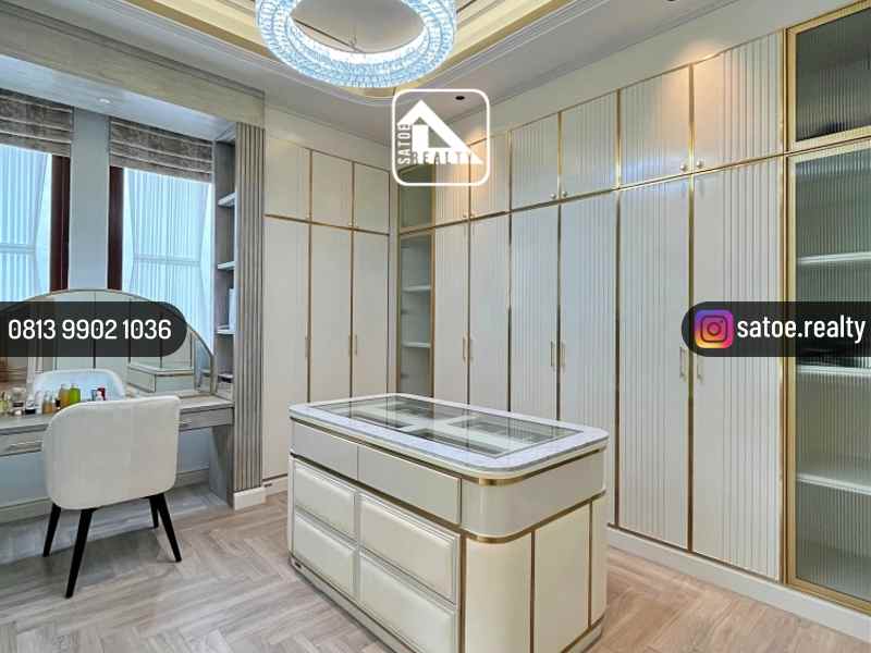 rumah mewah modern di pondok indah jakarta selatan