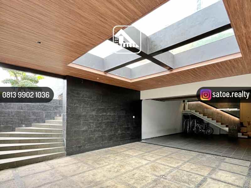 rumah mewah modern di pondok indah jakarta selatan