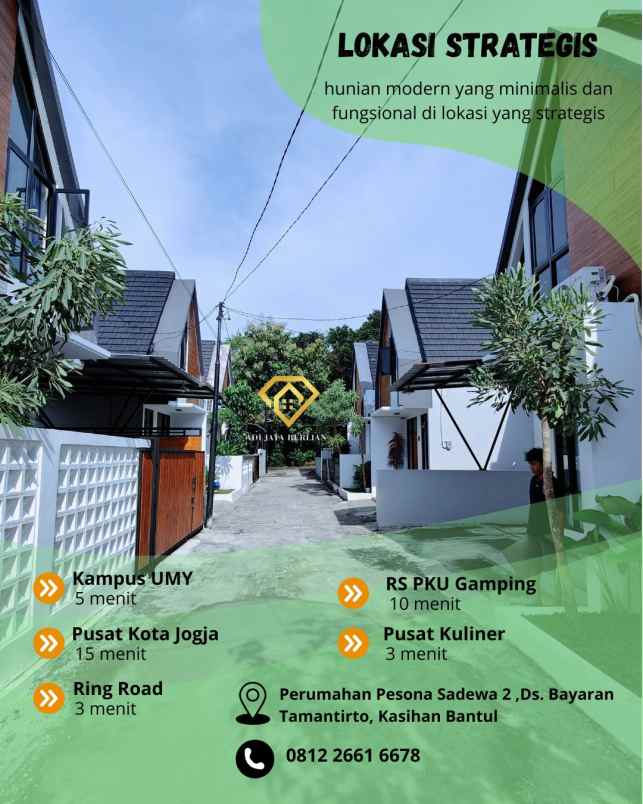 rumah mewah murah belakang umy