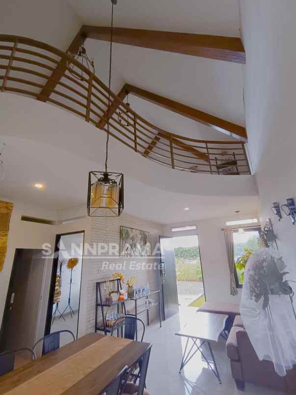 rumah mezanine cantik di komplek bojonggede bogor