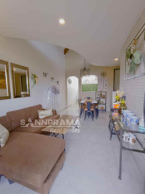 rumah mezanine cantik di komplek bojonggede bogor