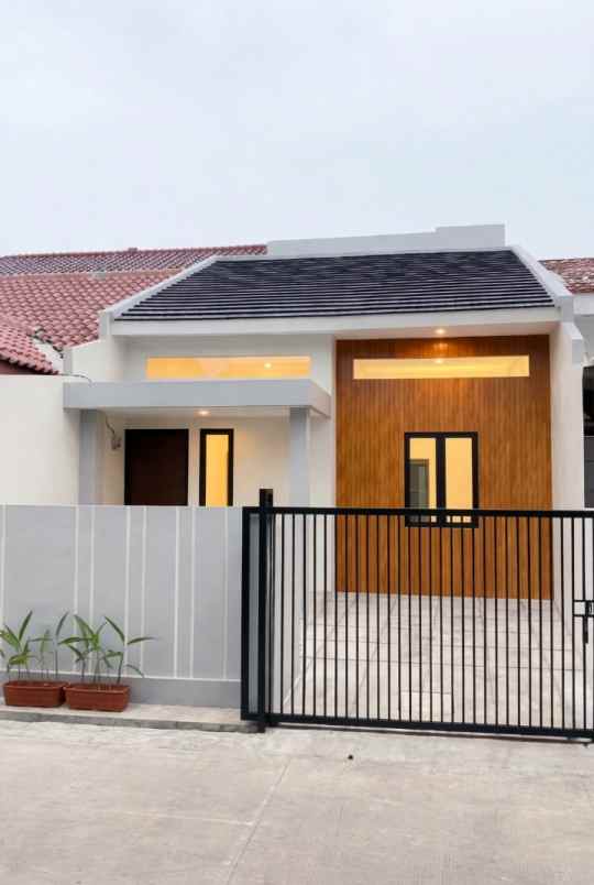 rumah minimalis dekat supermarket naga bekasi utara
