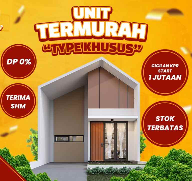 rumah murah dp nol di queen park residence krian