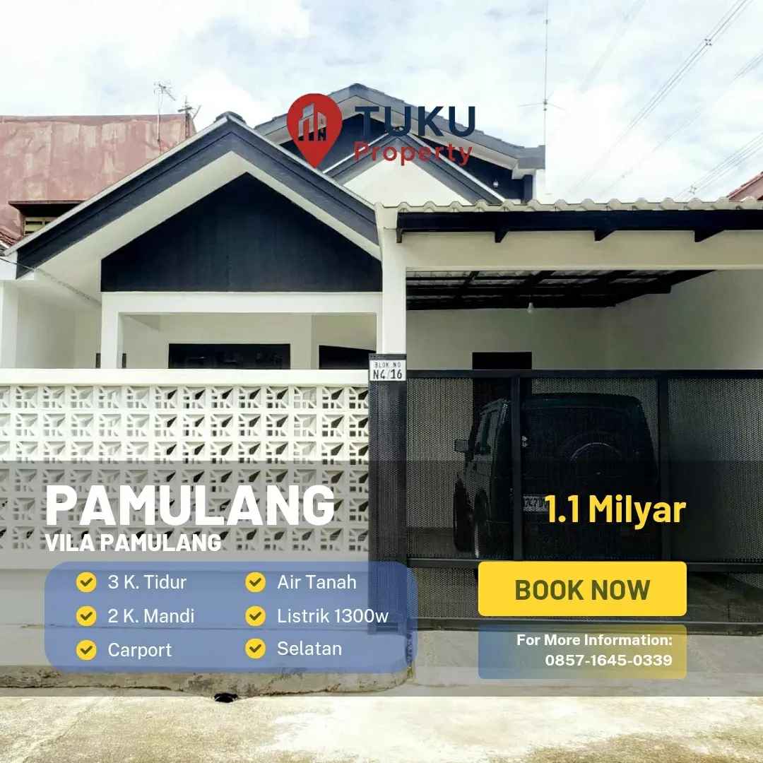 rumah pamulang ciputat siap huni rapih